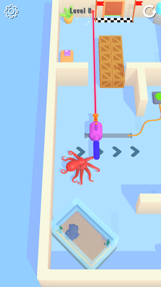 #2. Octopus Run (iOS) 由: Volodymyr Klymenko