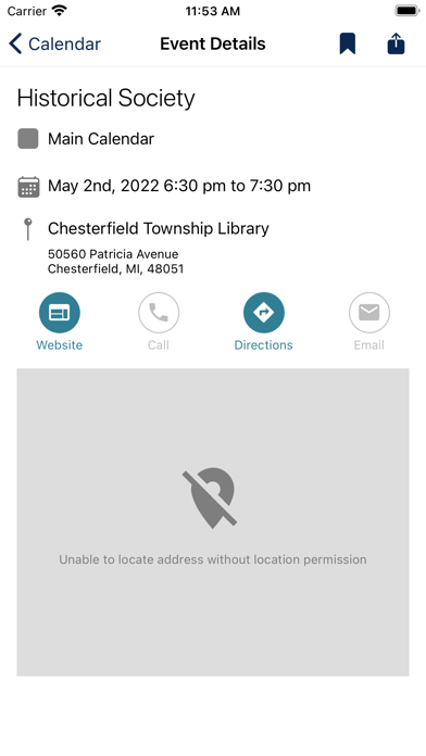Chesterfield Township, MI Screenshot