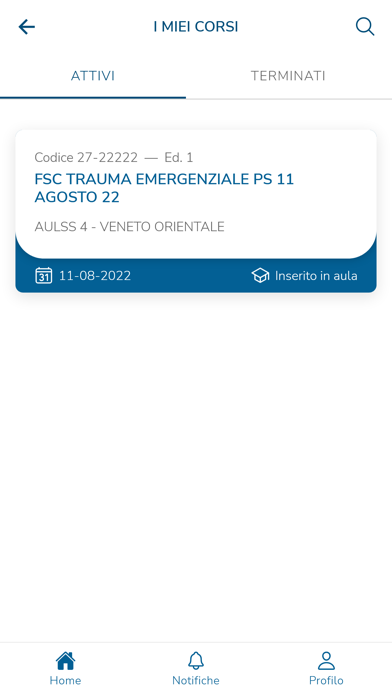 FORMAZIONE AULSS4 Screenshot