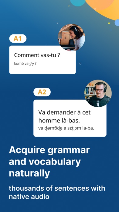 Glossika: Language Learning Screenshot