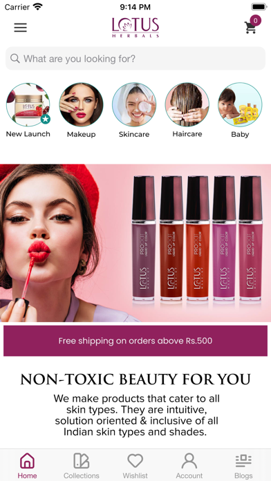 Lotus Herbals Screenshot