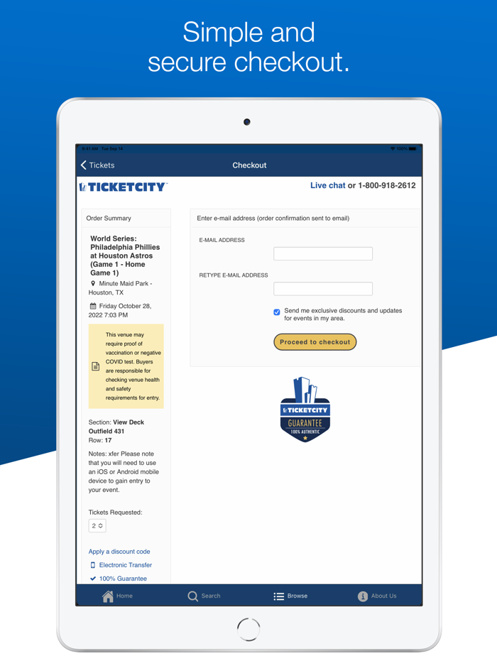 TicketCity Top Event Tickets