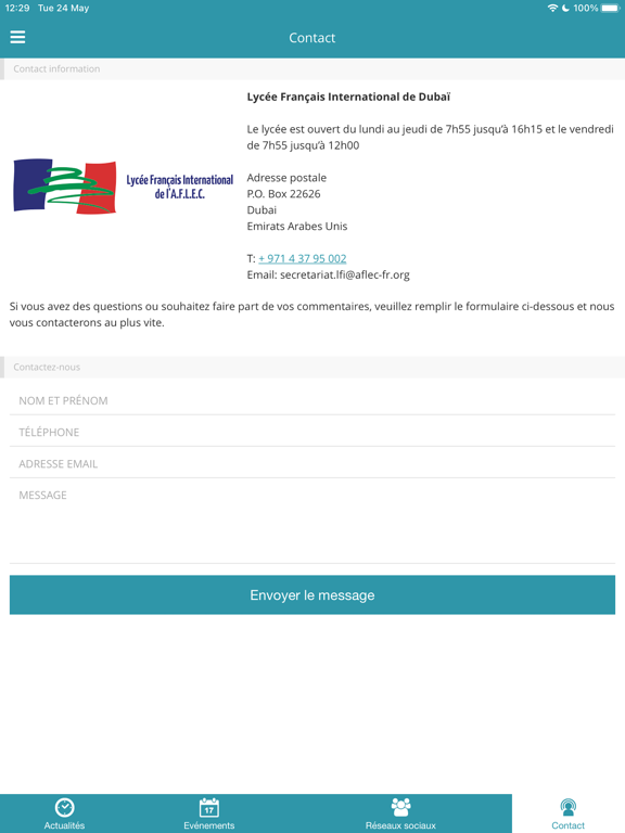 Screenshot #5 pour Lycee Francais Dubais