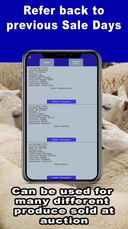 Livestock Auction Calculator screenshot-3
