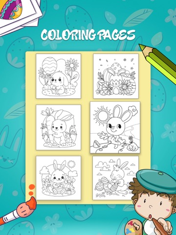 Easter Egg Coloring Book Gameのおすすめ画像2