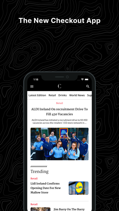 Checkout.ie Screenshot