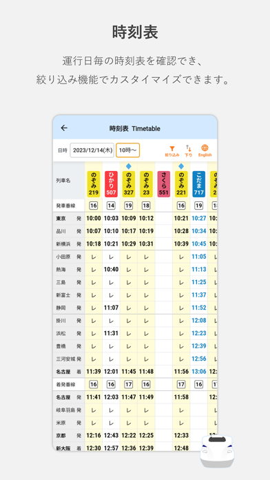 JR東海 東海道・山陽新幹線時刻表のおすすめ画像3