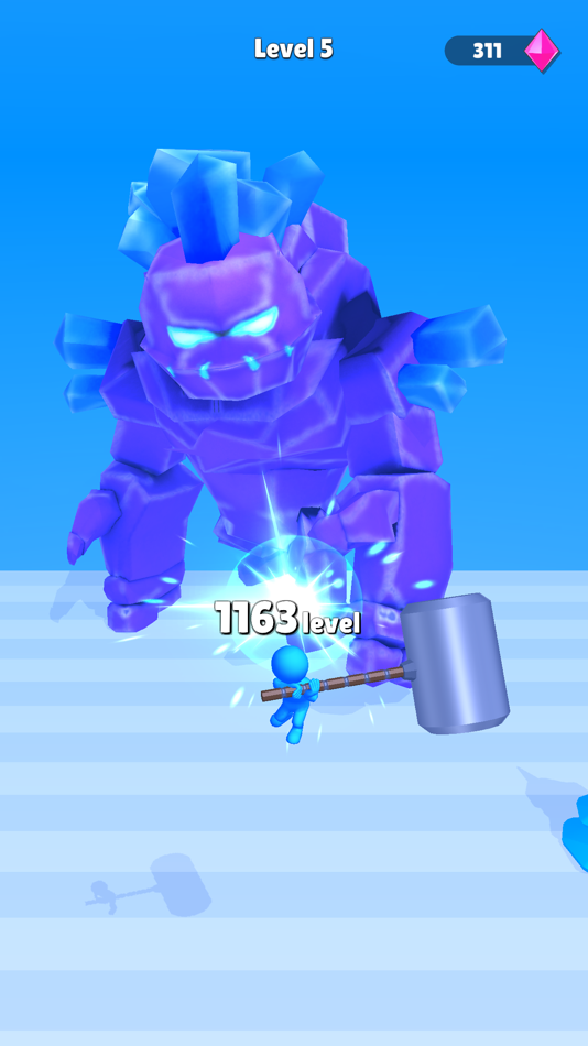 #5. Smasher Run 3D (iOS) By: Aden Games