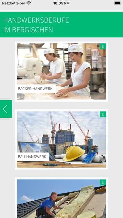 Ausbildung im Handwerk Screenshot