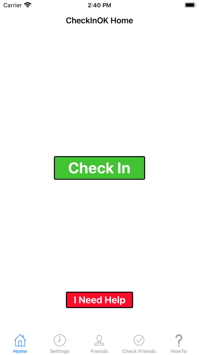 Screenshot #1 pour CheckInOK