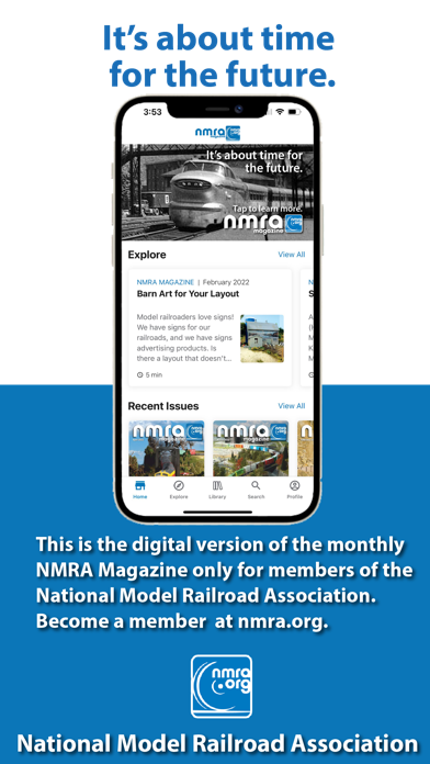 NMRA Magazine Screenshot