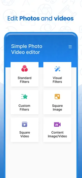 Game screenshot Simple Photo Video Editor mod apk