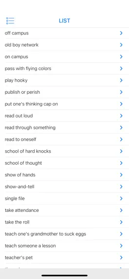 Game screenshot Education idioms in English mod apk