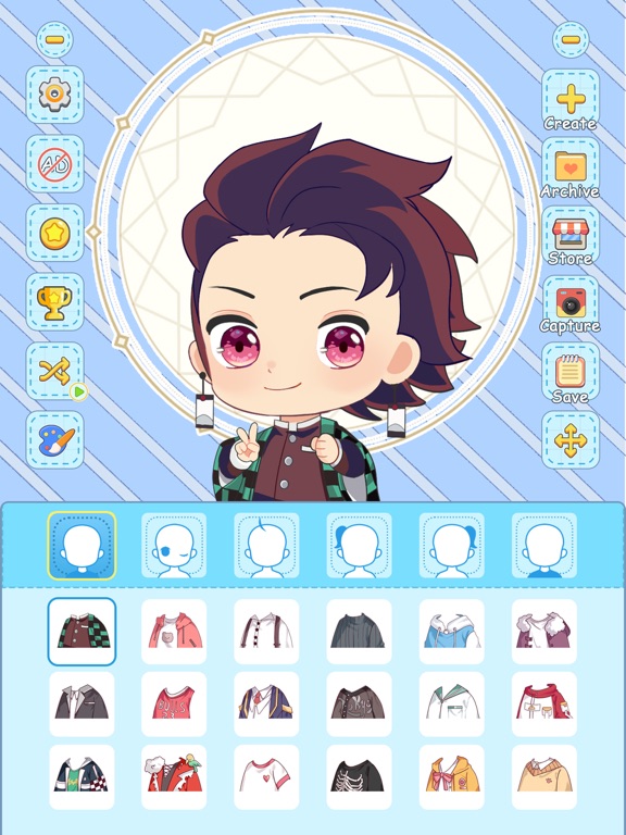 Screenshot #5 pour Aymi Anime Avatar Maker