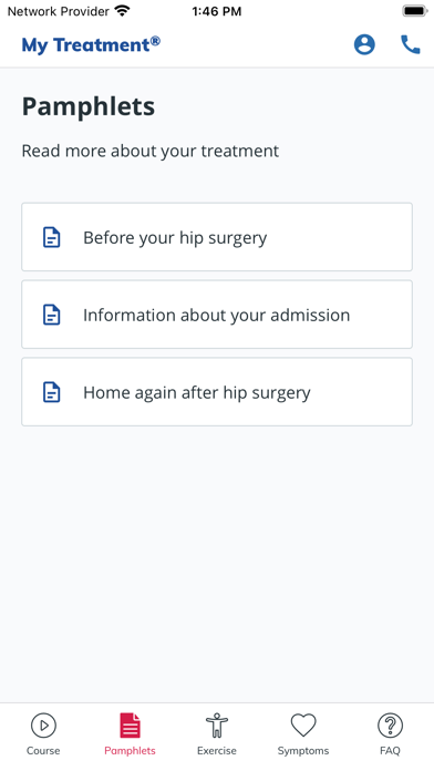 My Treatment App Screenshot