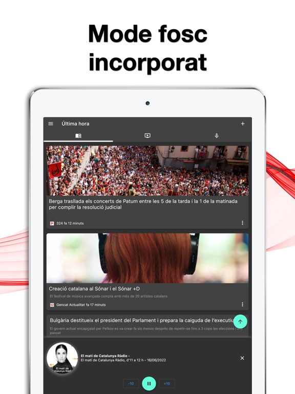 Catalunya Noticies iPad screenshot 5 - News app