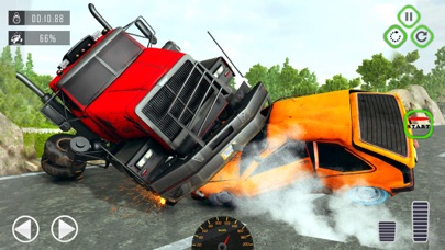 Semi Truck Crash Beam Drive Screenshot