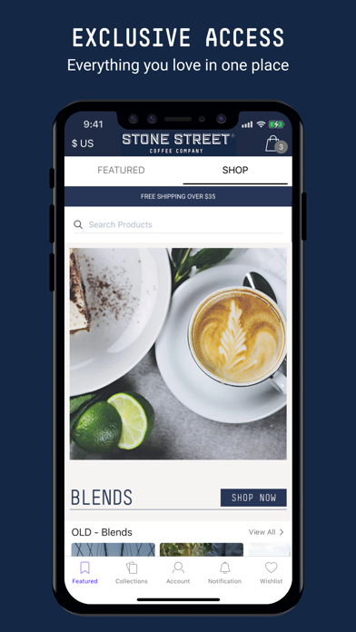 Stone Street Coffee Screenshot