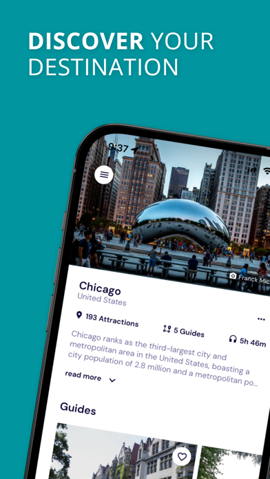 LiveTour Audio Travel Guide Screenshot