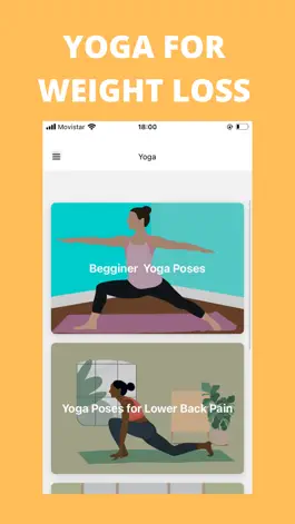 Game screenshot Yoga for Weight Loss App mod apk
