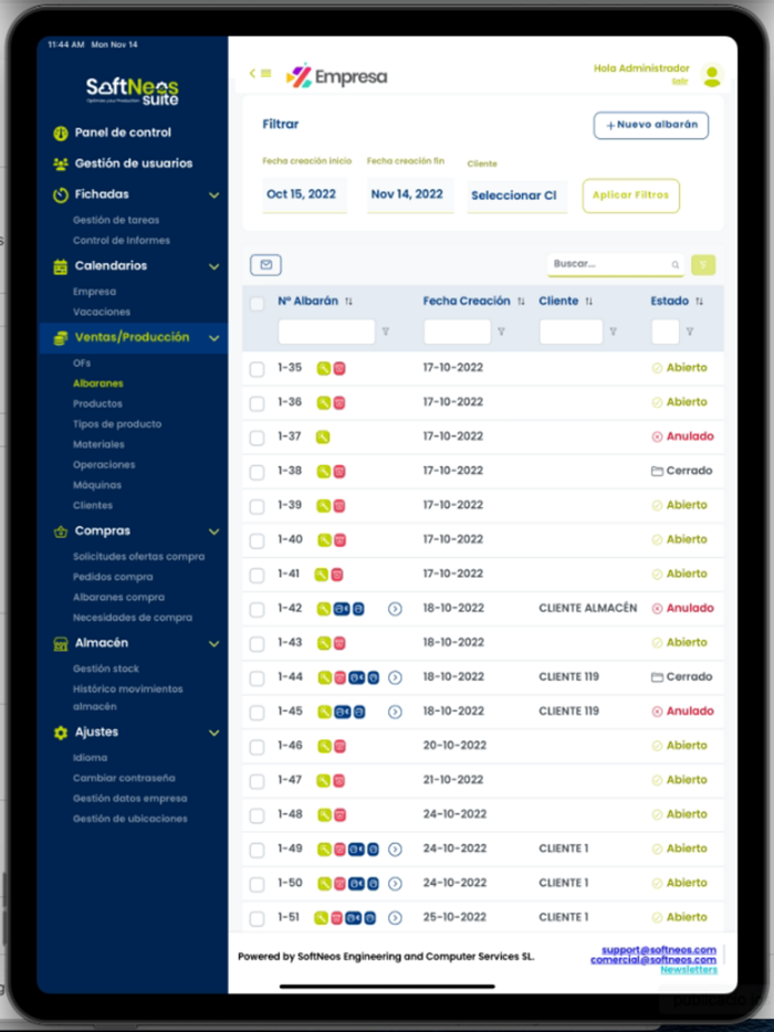 SoftNeos Suite Cloud