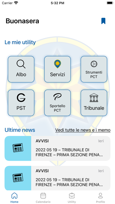 Ordine Avvocati di Firenze Screenshot