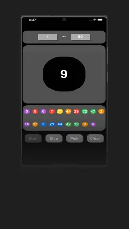 Game screenshot 랜덤숫자뽑기 hack