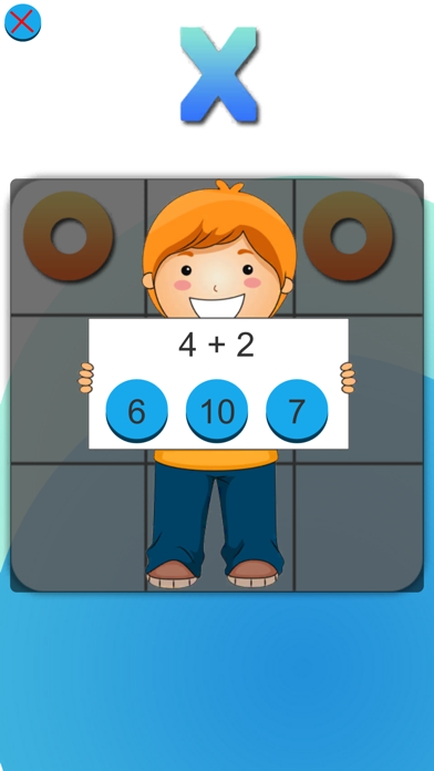 Tic Tac Toe A Math Game Screenshot