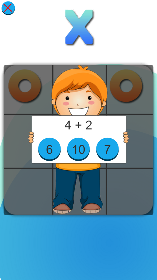 #3. Tic Tac Toe A Math Game (iOS) Podle: Chandrika Dalwadi