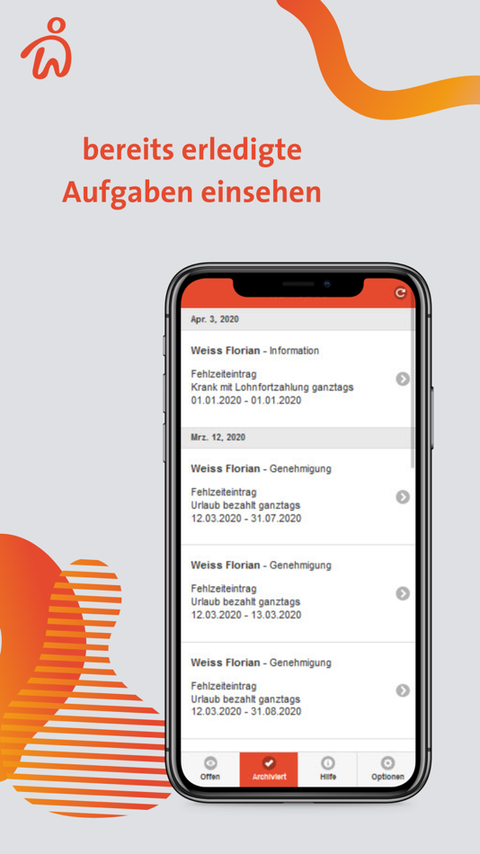 #3. Webdesk Workflow (iOS) Podle: Workflow HR Systems GmbH