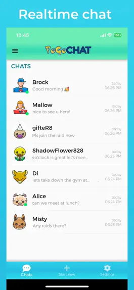 Game screenshot PoGO CHAT - Trainer community mod apk