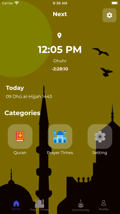 App screenshot