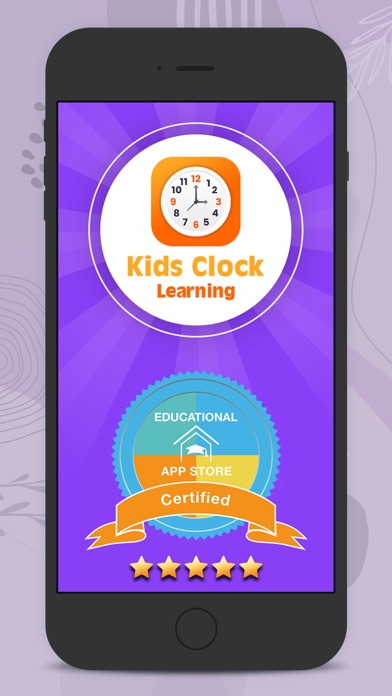 Screenshot #1 pour Kids clock learning