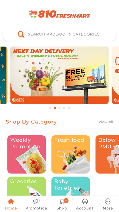 810 Freshmart Screenshot