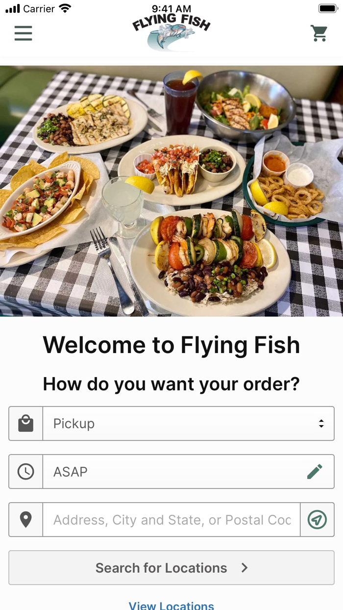 Flying Fish Mobile Ordering