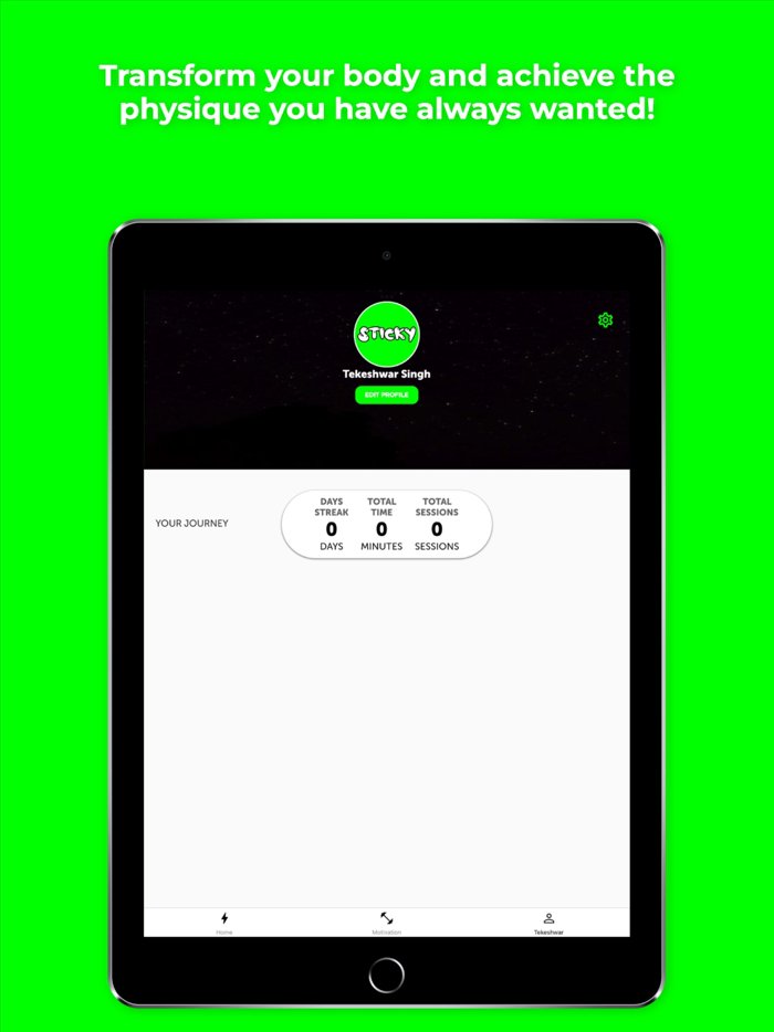 Sticky - No Equipment Workouts