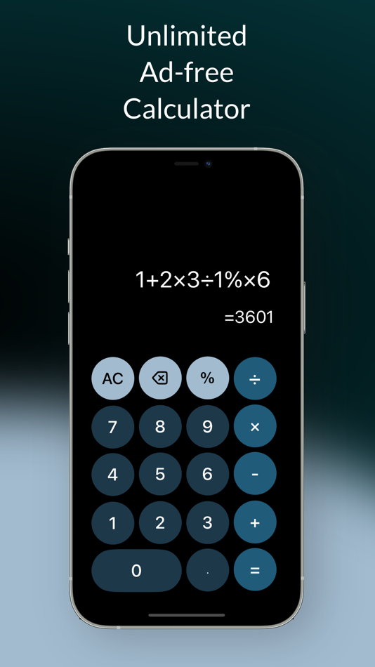 #5. Calculator - Unlimited (iOS) 由: Osman Ertem UNAT