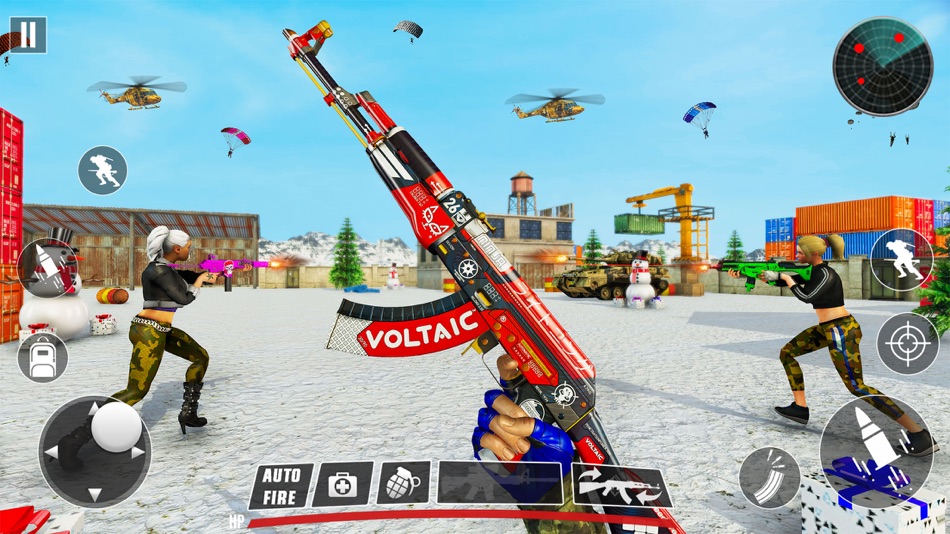 #2. FPS Commando Secret Mission (iOS) Ved: Abdul Ghafoor