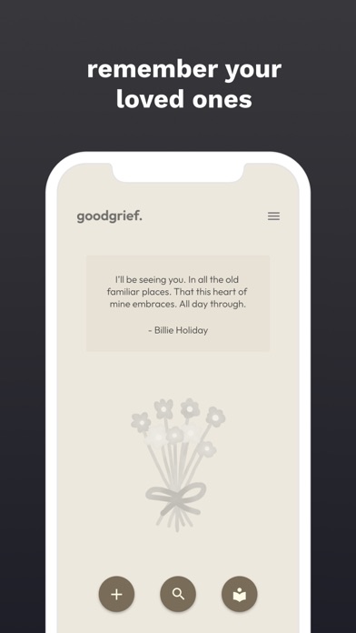 GoodGrief. Screenshot