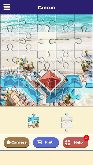 Screenshot #3 pour Cancun Love Puzzle