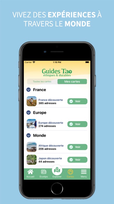 Guides Tao éthiques & durables Screenshot