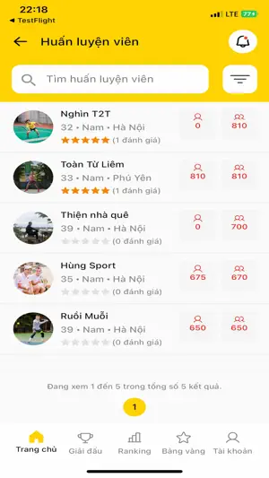 Giao Lưu Tennis screenshot 2