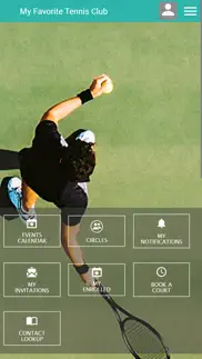 bossier tennis center iphone screenshot 3