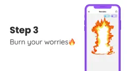 worrybox: burn your anxiety iphone screenshot 4