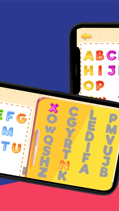English Letters Fridge Screenshot