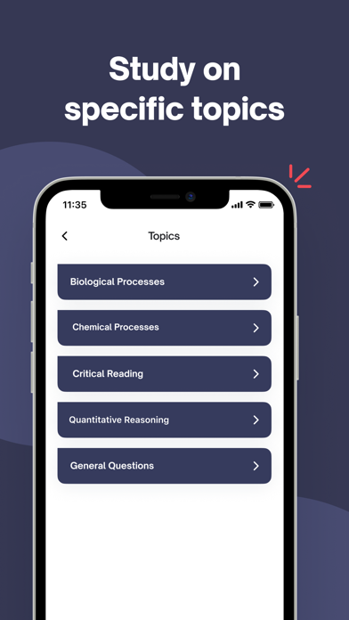 PCAT Exam Practice Prep 2024 Screenshot