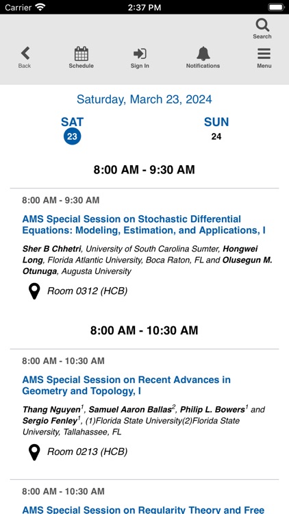 AMS Spring 2024 South Eastern screenshot-3