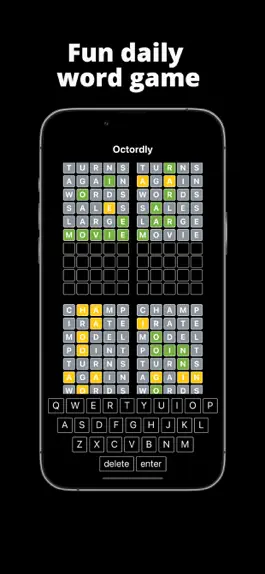 Game screenshot Octordly: Daily Word Puzzle apk