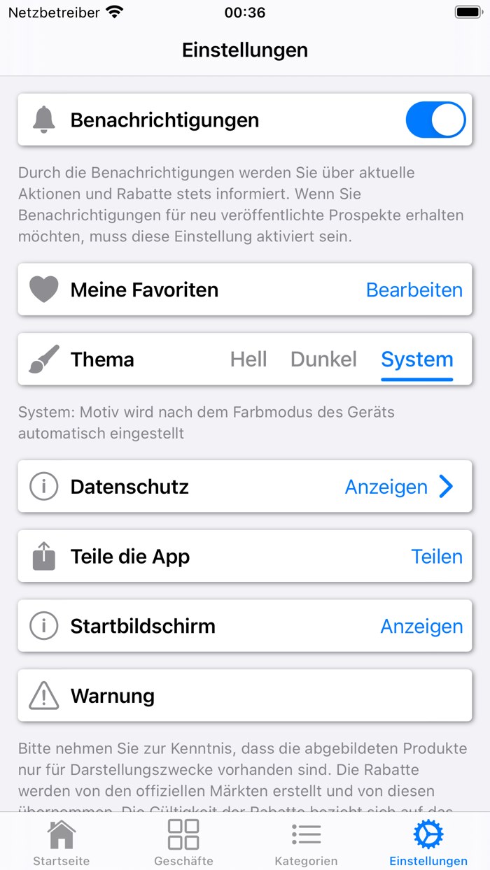 Prospekte and Angebote App
