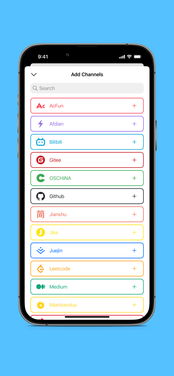 Follow - Counting followers